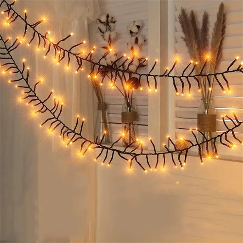 Weihnachtslichterkette 2.000 LED wasserdicht für außen 8 Modi - vue 5 sur 8