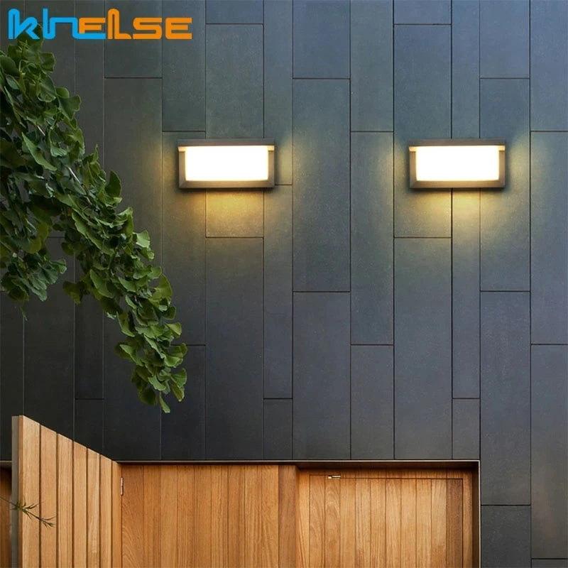 Wasserfeste LED-Außenwandleuchte mit Bewegungsmelder - vue 3 sur 11