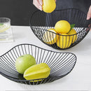 paniers à fruits en métal pour rangement cuisine et desserts