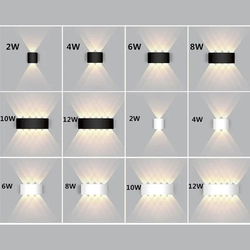 LED-Wandleuchte aus Aluminium - vue 5 sur 18