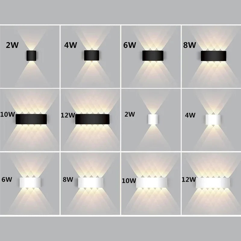 LED-Wandleuchte aus Aluminium - vue 5 sur 18