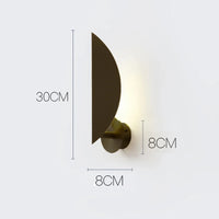 Lampe de applique murale LED moderne applique nordique allée escaliers couloir applique murale salon Table de chevet Restaurant luminaire 6pa