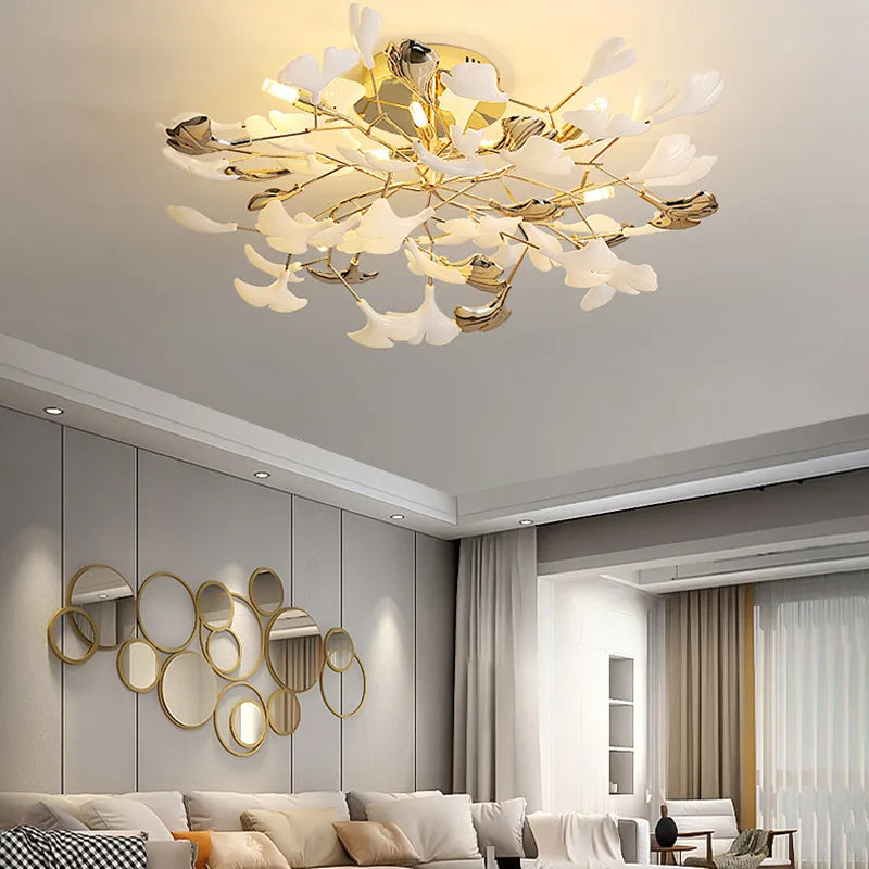 lustre moderne design nordique pour intérieur suspendu au plafond - vue 5 sur 24