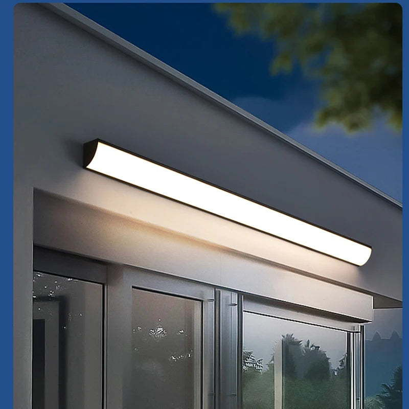 LED-Außenwandleuchte wasserdicht mit Wallwasher-Effekt modern - vue 4 sur 10