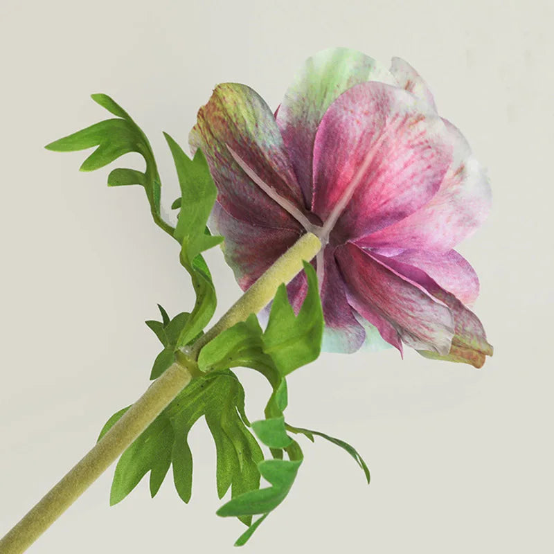 branche d'anémone fleurs artificielles décoration mariage table à domicile - vue 6 sur 12