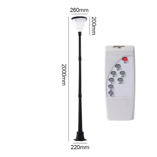 lampe solaire led pour éclairage extérieur jardin et route