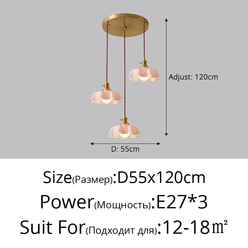 lustre plissé simple pour décoration intérieure éclairage doux - vue 12 sur 17