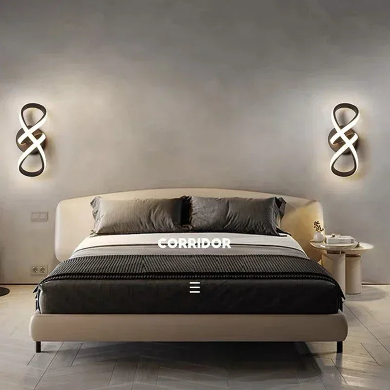applique murale led moderne pour décoration intérieure - vue 7 sur 8
