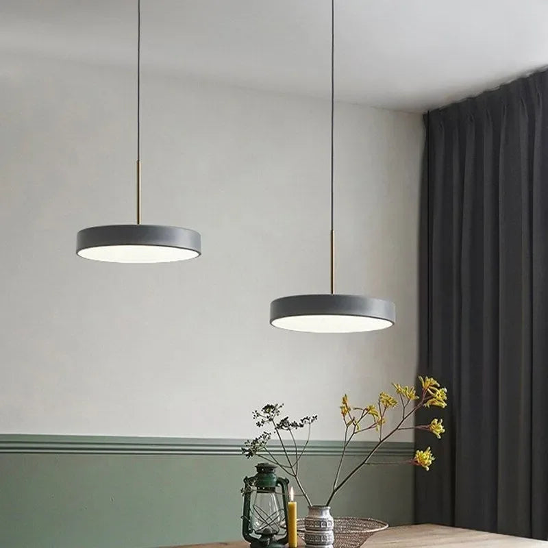 suspension led multicolore design pour éclairage intérieur moderne - vue 6 sur 10