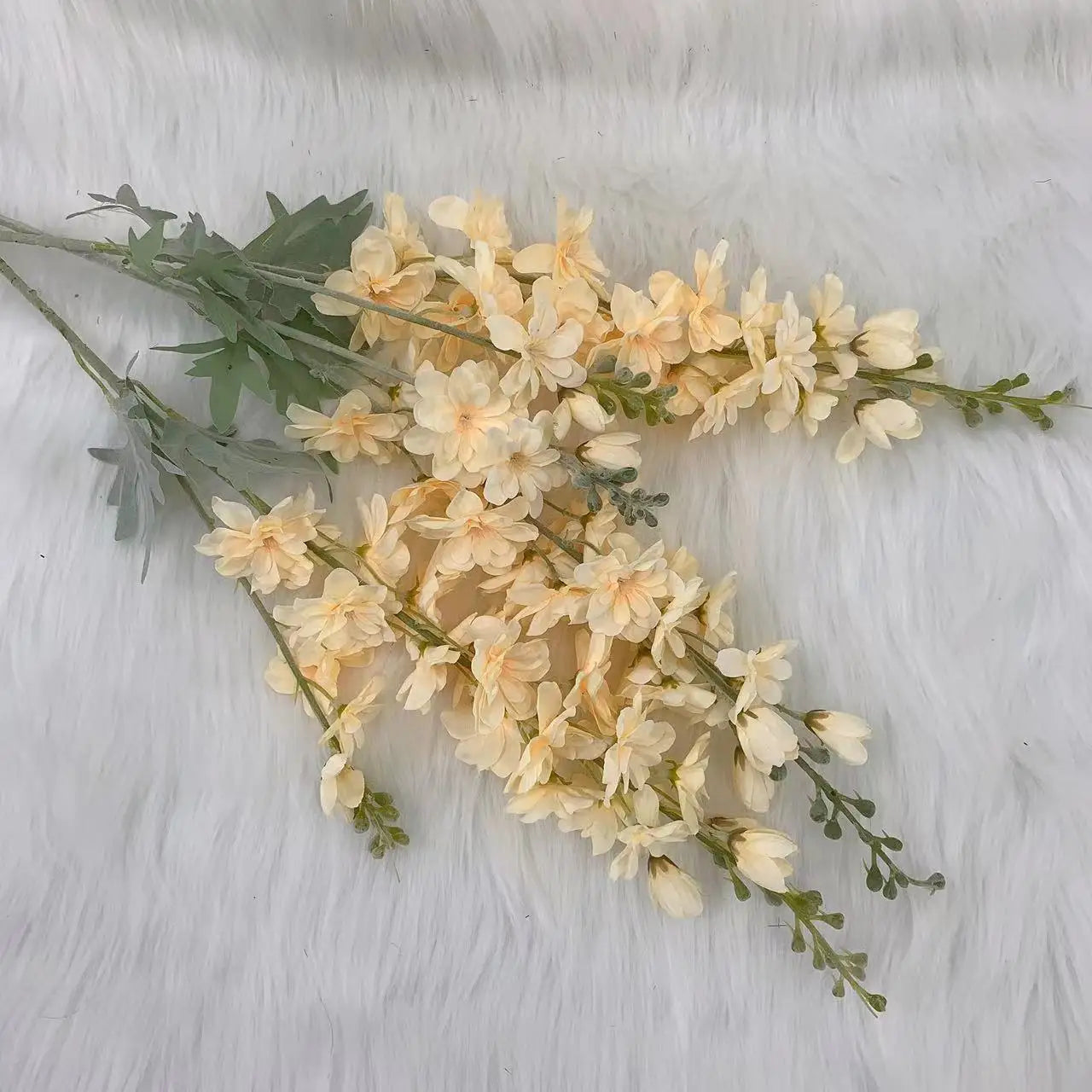 fourchettes flocage avec fleurs artificielles pour décoration mariage hôtel - vue 7 sur 12