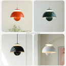 Design danois fleur bourgeon suspension moderne Simple Restaurant chambre d'enfants chambre chevet lustre nordique maison lampes LED