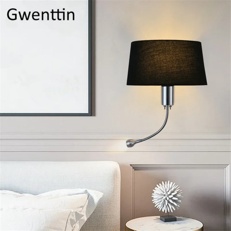 applique murale à led moderne pour décoration intérieure et lecture - vue 4 sur 14