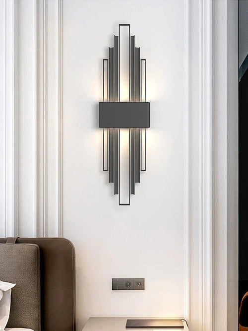 Moderne luxuriöse LED-Wandleuchte für die Innendekoration - vue 4 sur 8