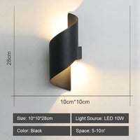 Applique murale d'intérieur LED moderne