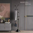 Floor Clothes Rack for Bedroom - Italian Style, Space Utilization Artifact, High-End Luxury Indoor Clothes Drying Rack