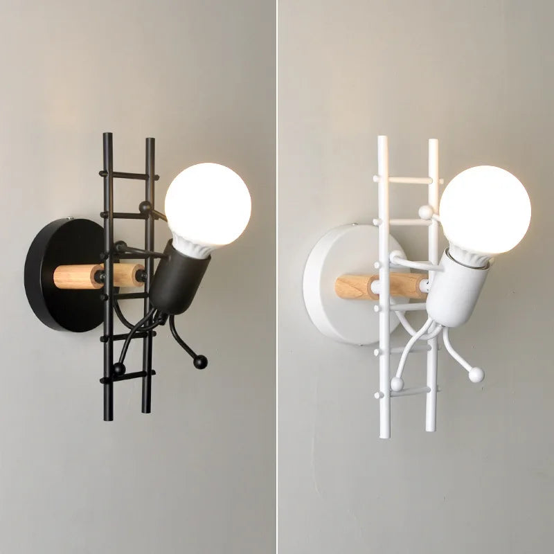 applique murale led g80 décoration nordique pour enfants - vue 7 sur 16