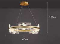 lustre led moderne pour éclairage intérieur