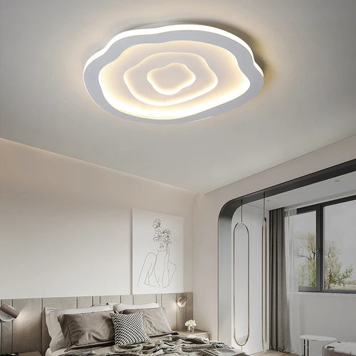 Moderner LED-Kronleuchter für elegantes Interior-Design - vue 4 sur 10