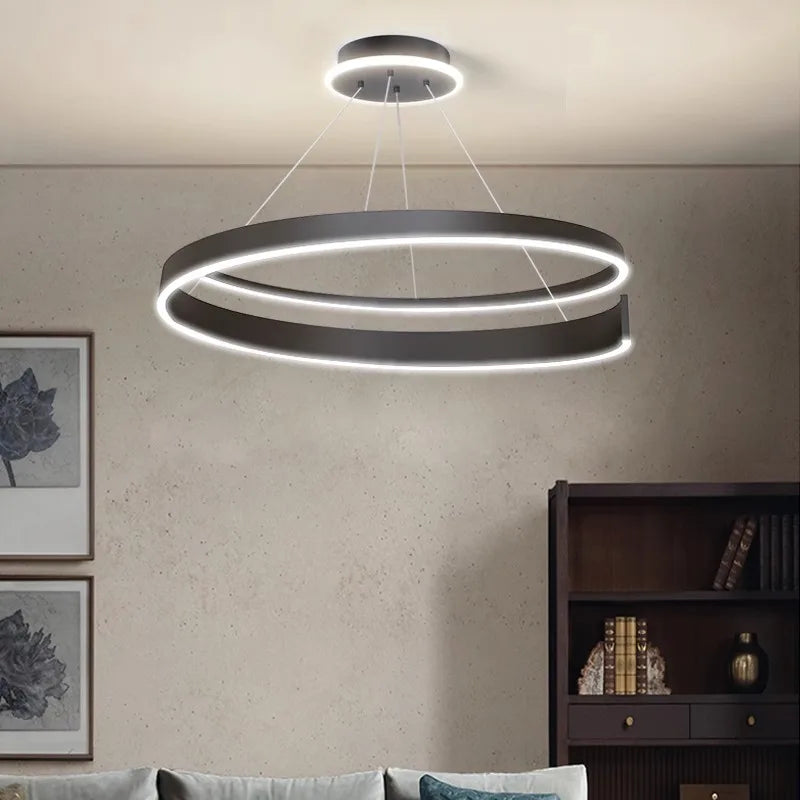Lustre Décoration d'intérieur moderne salle à manger lumières éclairage intérieur - vue 4 sur 7