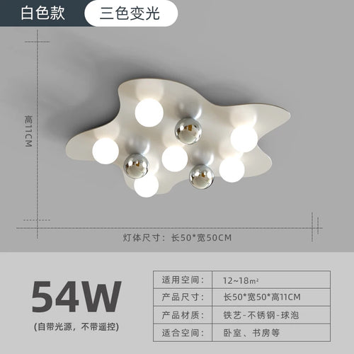 Design Deckenleuchte im nordischen Minimalismus für moderne Inneneinrichtung - vue 11 sur 16