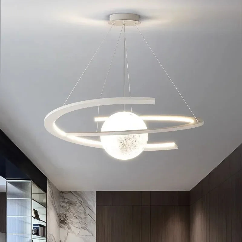 Minimalistischer nordischer moderner Luxus-Deckenleuchte in Kreisform