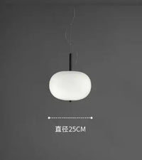 Design-Pendelleuchte aus Glas für ein modernes und elegantes Interieur