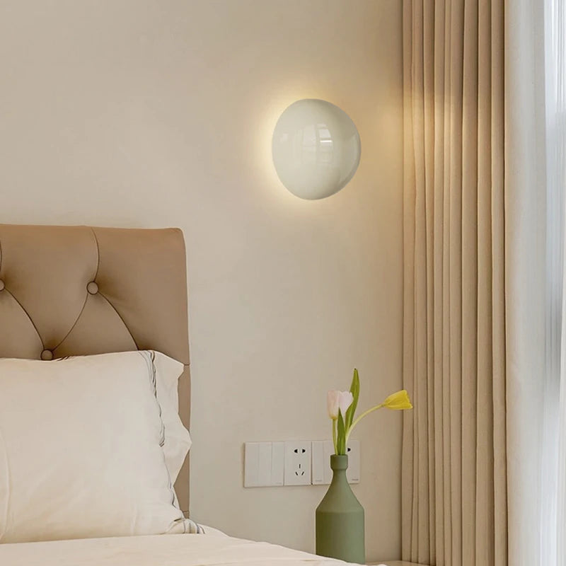 mini lampe led murale en métal pour ambiance hôtelière - vue 5 sur 8