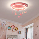 Kreative LED-Deckenleuchte für Kinderzimmer dekorativ und schlicht