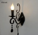 Applique murale Vintage en cristal