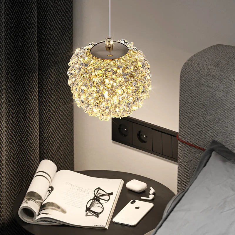 Suspension en cristal moderne G9 - vue 3 sur 12