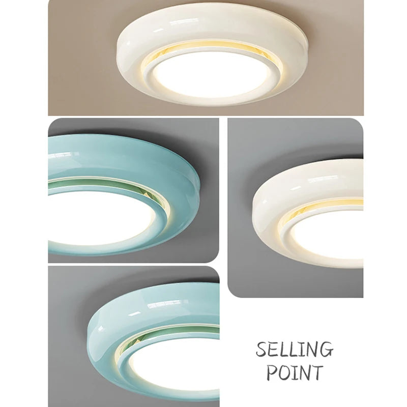 plafonnier led à protection des yeux pour décoration intérieure - vue 5 sur 7