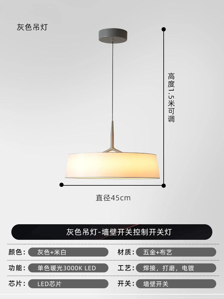 Moderne italienische Pendelleuchte minimalistisches Design für zeitgemäße Räume