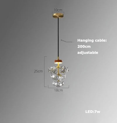lustre suspendu à led pour un éclairage moderne et élégant - vue 8 sur 25
