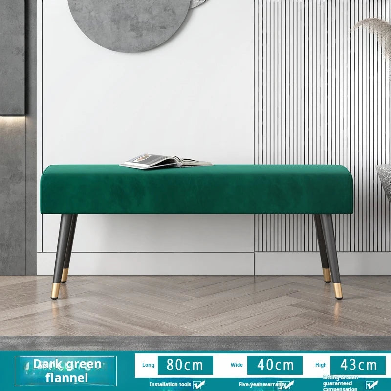 banc à chaussures moelleux pour hall d'entrée et salon - vue 18 sur 18