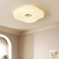 plafonnier intérieur led moderne style crème pour chambre enfant