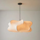 suspension en soie design créatif style wabi sabi