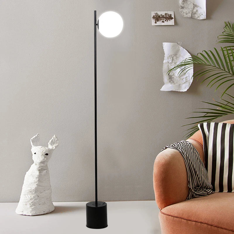lampadaire led moderne sphéroïde créatif pour intérieur réglable - vue 2 sur 10