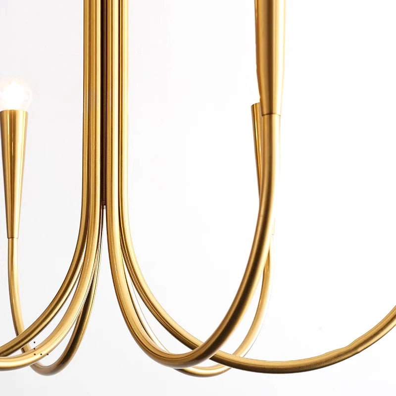 Salle à manger moderne lampes suspendues éclairage intérieur plafonnier suspension led lustre éclairage intérieur décoratif - vue 11 sur 18