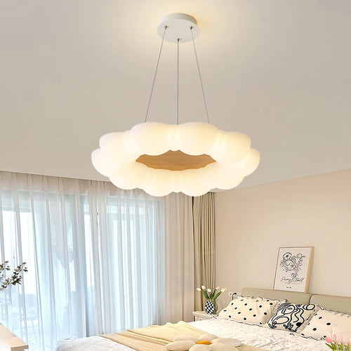 Personalisierter nordischer LED-Kronleuchter für Kinder - vue 3 sur 8