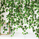 plantes artificielles lierre pour décoration mariage fête jardin 80 feuilles