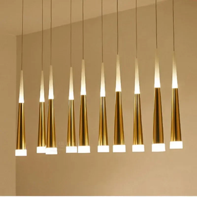 Suspension LED conique design - vue 7 sur 9