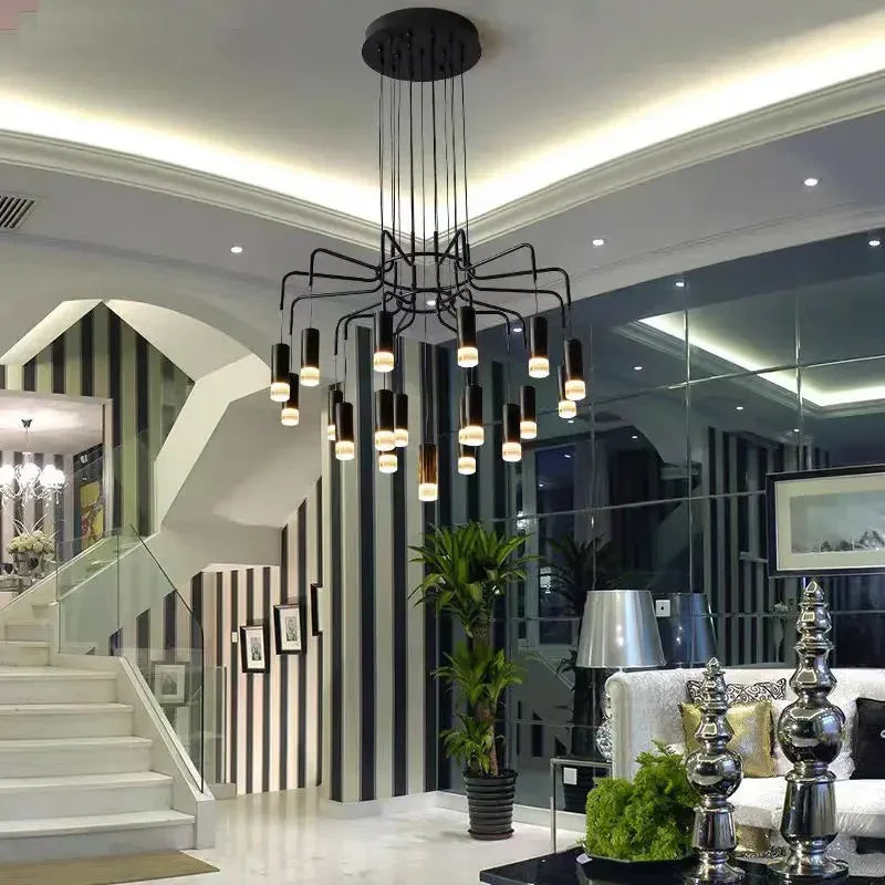 plafonnier moderne créatif à LED pour décoration intérieure - vue 3 sur 7