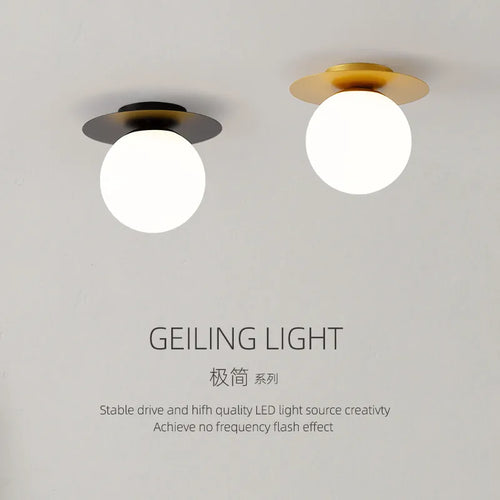 Moderne LED-Deckenleuchte für Balkonleuchten - vue 3 sur 8