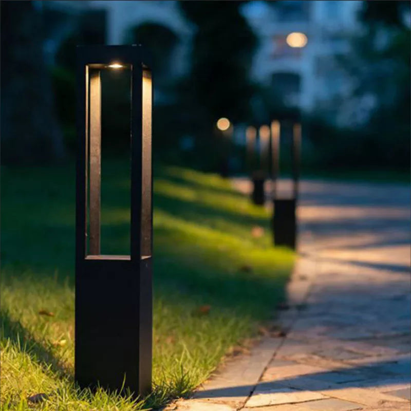 lampe led imperméable moderne pour extérieur jardin cour villa - vue 3 sur 10