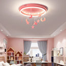 Kreative LED-Deckenleuchte für Kinderzimmer dekorativ und schlicht