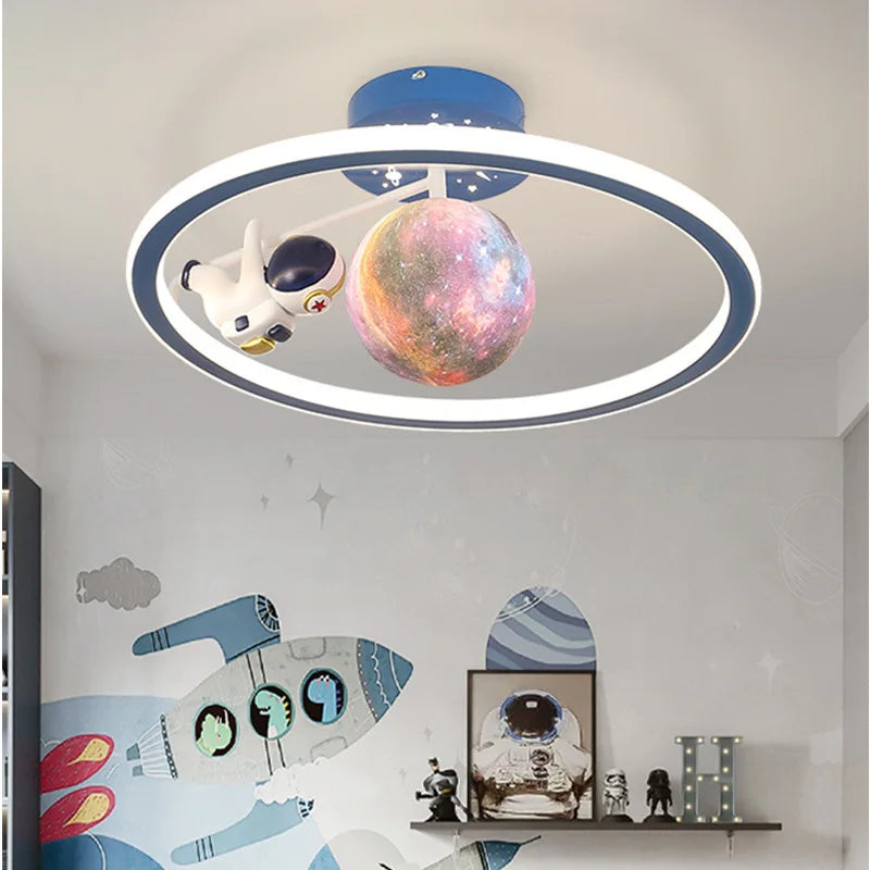 Plafond moderne à LEDs lampe Lustre pour chambre d'enfant salon salle à manger étude décoration de la maison luminaire intérieur Lustre - vue 3 sur 21