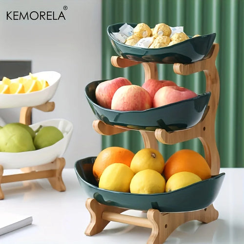 assiette à fruits créative moderne pour collations et desserts - vue 6 sur 12