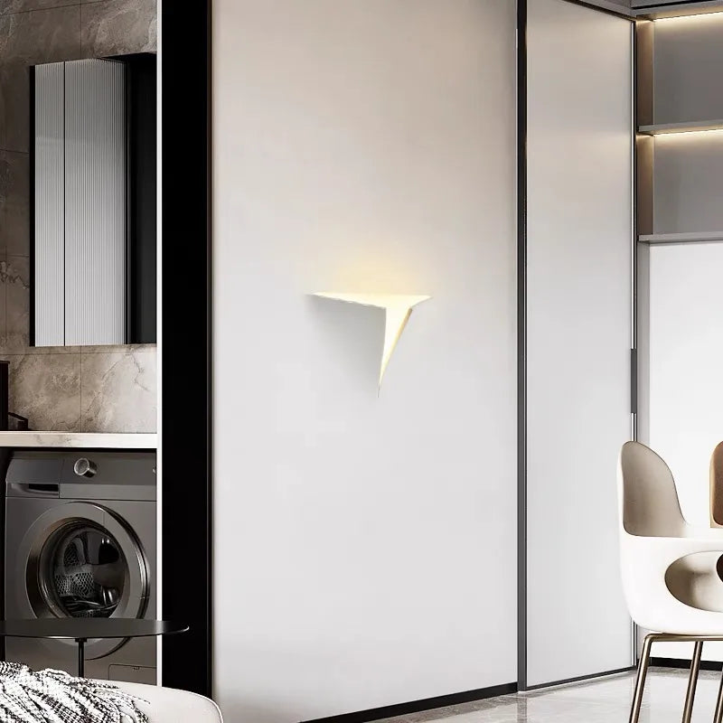 applique murale led créative en gypse pour hôtel et allée - vue 4 sur 6