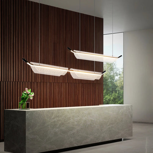 Minimalistische Designer-Pendelleuchte für moderne Restaurants und Bars - vue 3 sur 18