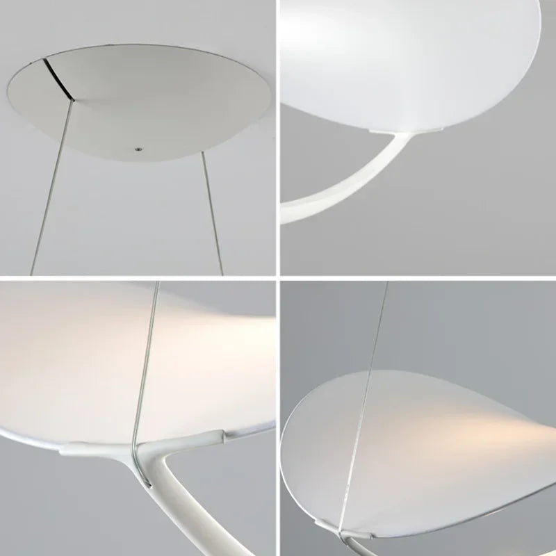 Italy Design High Quality Dining Room Kitchen Island Hanging Lamp Pendant Light Cloth Ceiling Chandelier  Close to Original - vue 6 sur 7